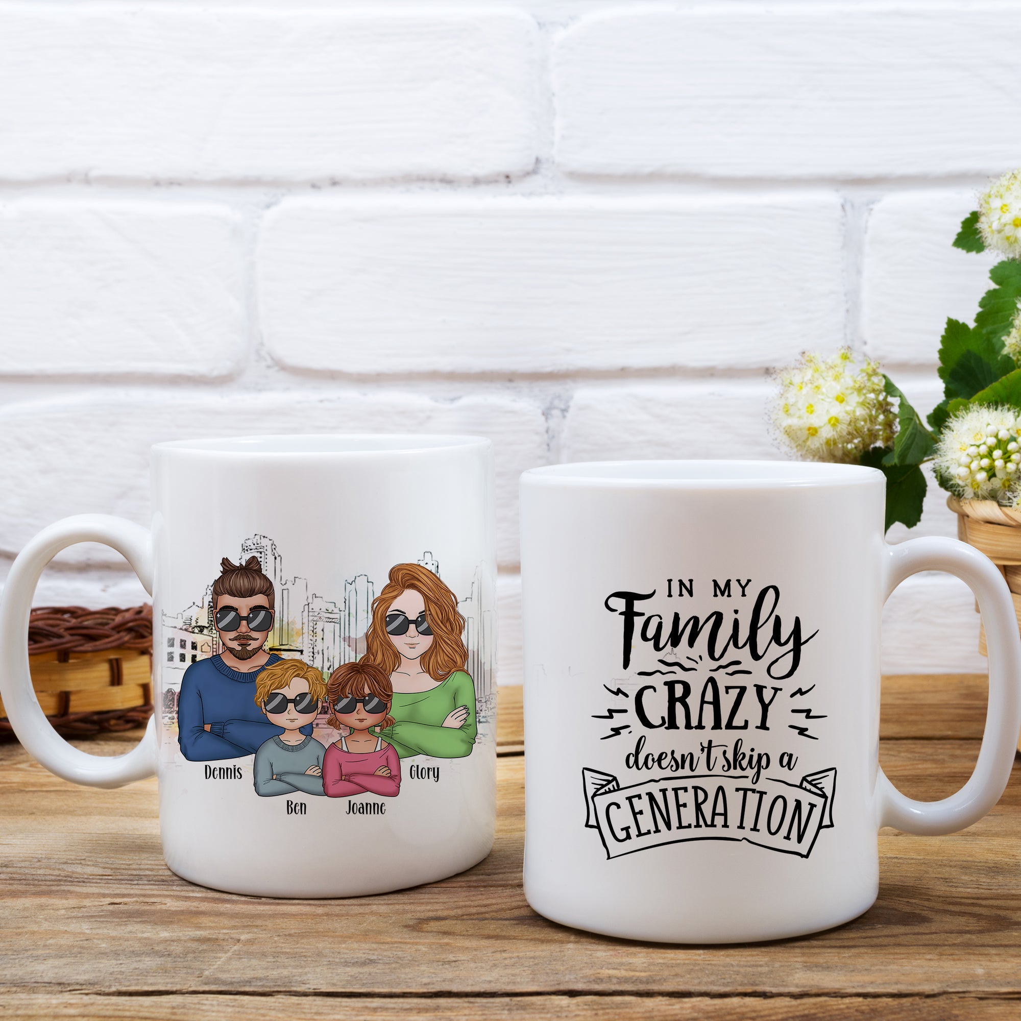 Custom Ceramic Mug-Personalized Text and Photo-Unique Gift Choice