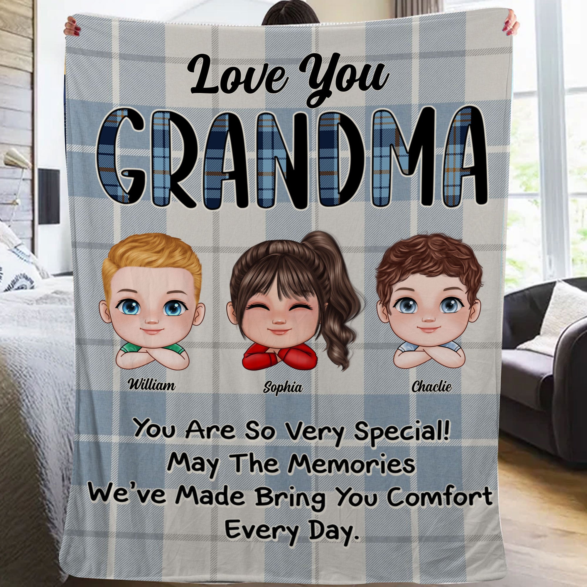 You Are So Very Special - Loving Gifts For Grandma, Grandmother, Mom - Personalized Fleece Blanket