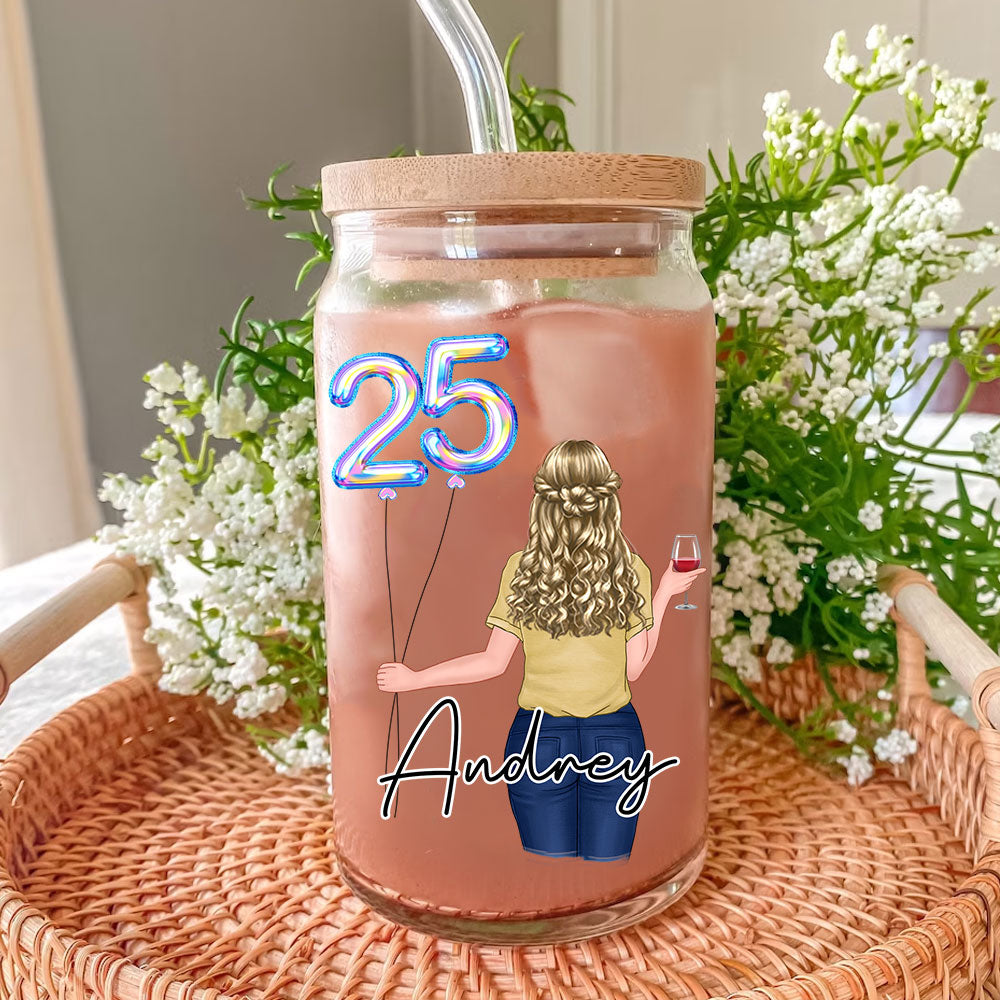 Always Remember You Are Braver Than You Believe - Personalized Glass Bottle, Frosted Bottle -  Birthday Gift, Gift For Yourself
