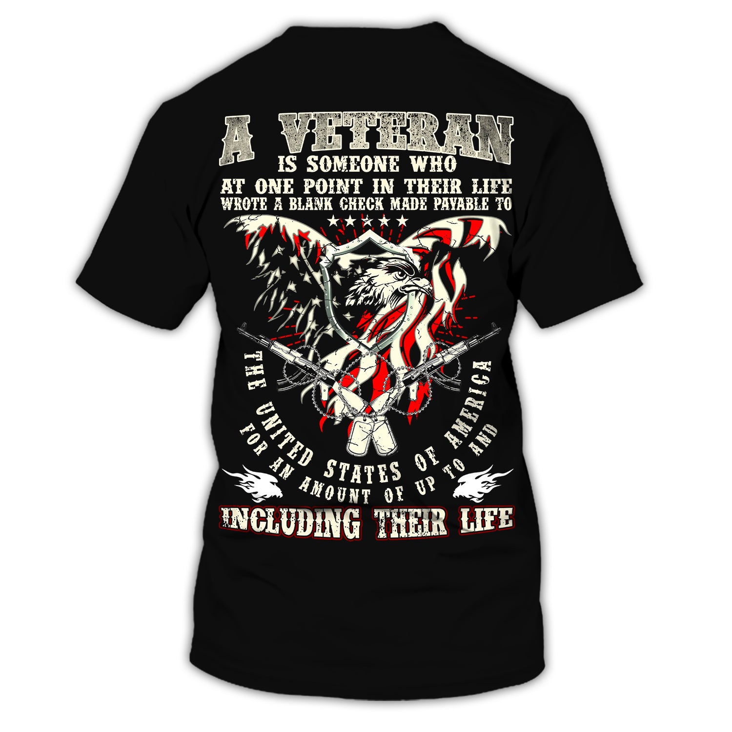 In Honor Of Our Veterans - Personalized Veteran T-Shirt, Gift For Veterans