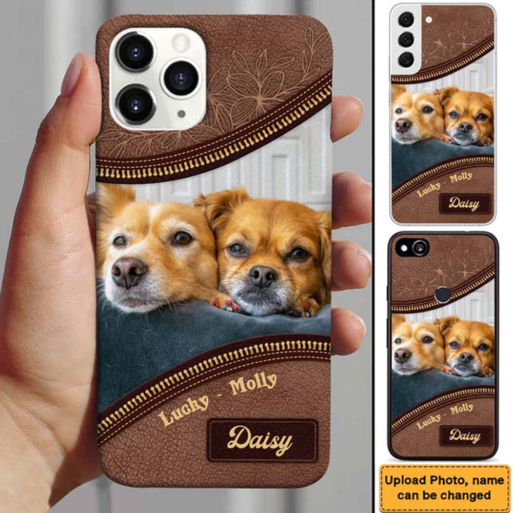 Pet Photo - Personalized Phone Case, Gift For Cat Lover, Gift For Dog Lover