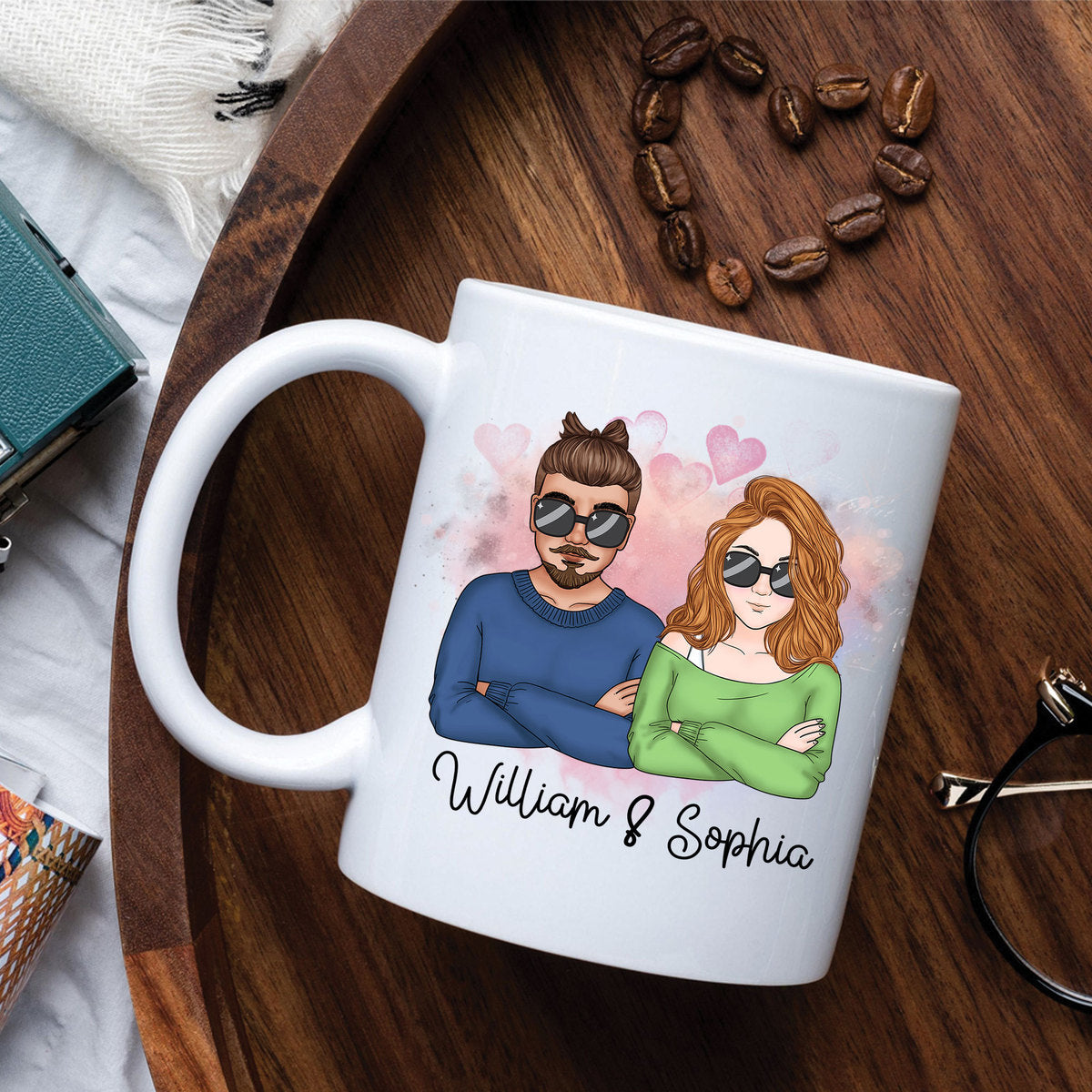 Express Your Love with Customized Couple Mugs - Perfect for Cherishing Moments Together