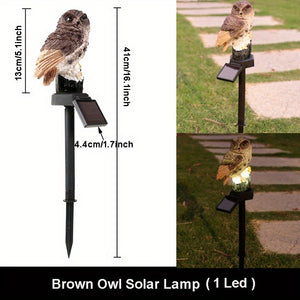 Last Day Sale - 48%OFF - Solar Owl Garden Decorative Landscape Light