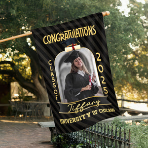 Graduation Flag , Customize Garden Flag