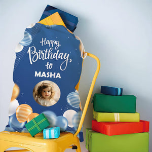 Happy Birthday To Personalized Christmas String Bag