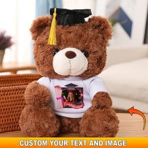 Congrats Graduate, Gift For Graduation, Personalized Graduate Teddy Bear Shirt
