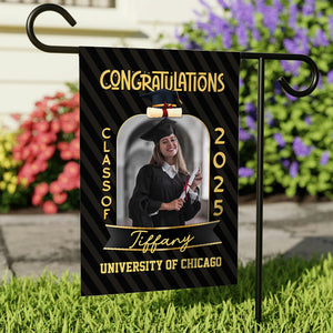 Graduation Flag , Customize Garden Flag