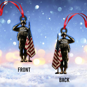 Custom Name SWAT Ornament, Gift For Swat Police