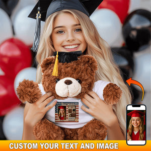 Class Of 2025, Gift For Graduation, Personalized Graduate Teddy Bear Shirt