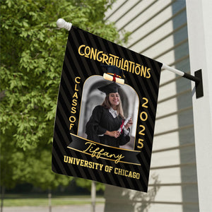 Graduation Flag , Customize Garden Flag