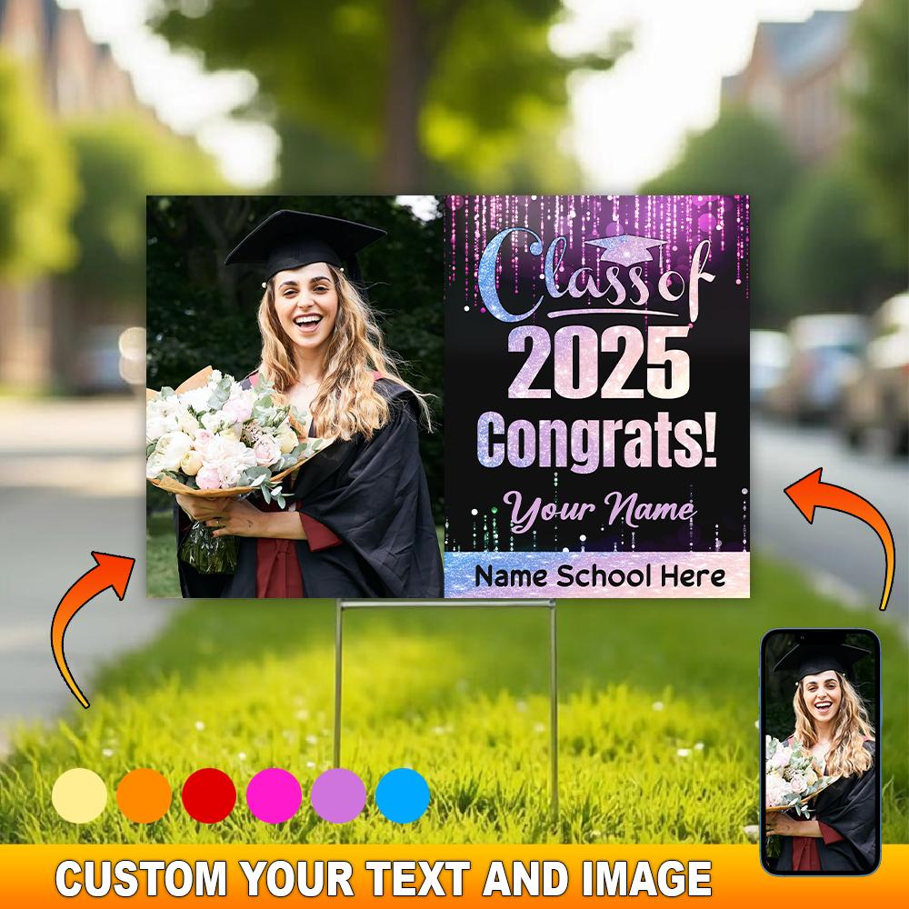 Congratulations Gift For Graduation, Personalized Lawn Sign, Yard Sign, Gift For Graduation