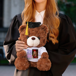 Senior 2025, Gift For Graduation, Personalized Graduate Teddy Bear Shirt