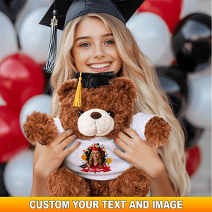 Congrats Graduate, Gift For Graduation, Personalized Graduate Teddy Bear Shirt
