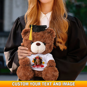 Congrats Graduate, Gift For Graduation, Personalized Graduate Teddy Bear Shirt
