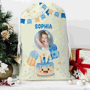 Happy Kid Birthday Bag Personalized Christmas String Bag