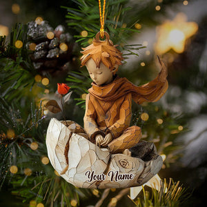 Little Prince Home Decor Christmas Ornament, Personalized Ornament