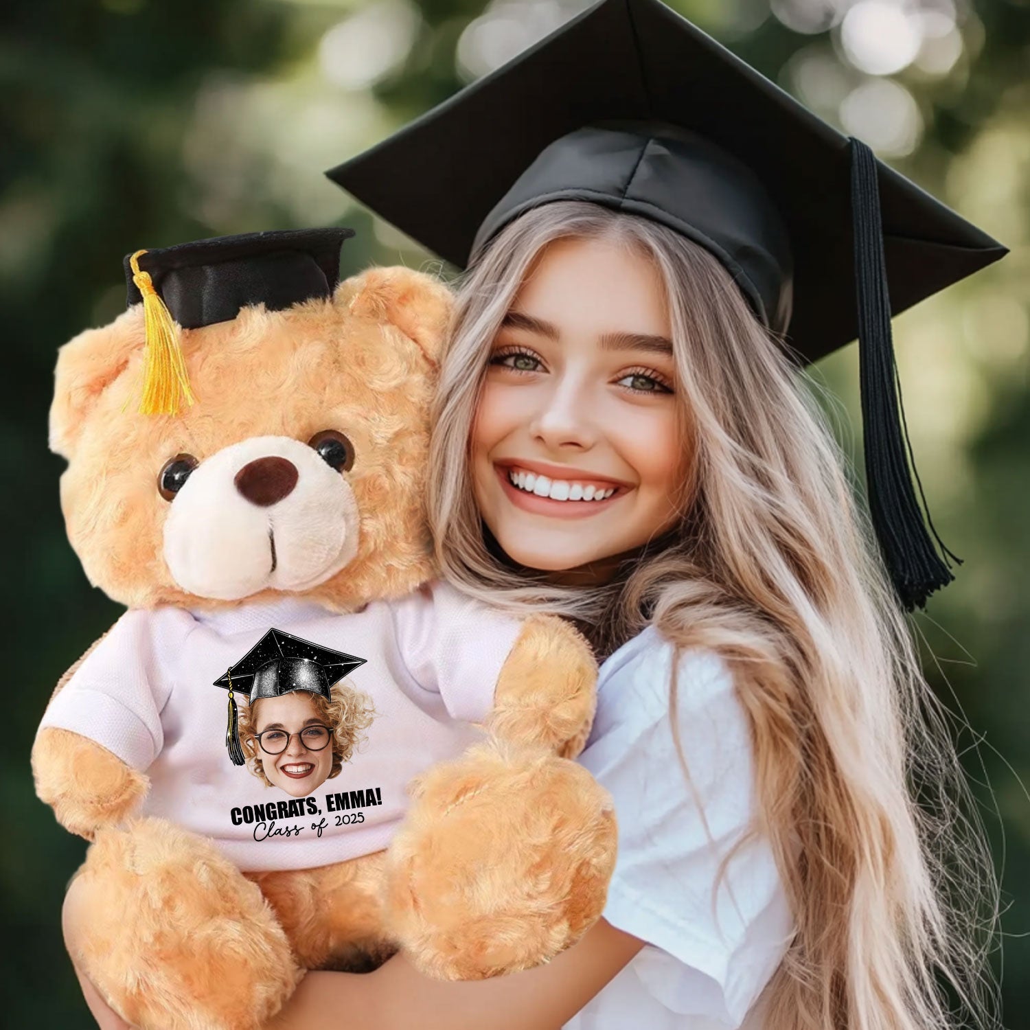 Class Of 2025 Graduate, Gift For Graduation, Personalized Graduate Teddy Bear Shirt