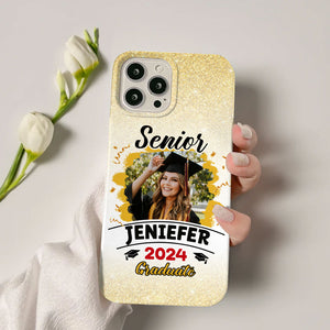 Senior Custom Name And Year Graduation Phone Case - Personalized Phone Case, Gift For Graduation