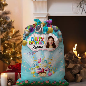 Happy Birthday Candy Bag Personalized Christmas String Bag