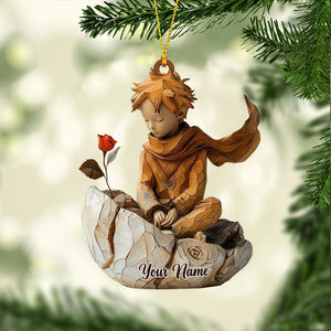 Little Prince Home Decor Christmas Ornament, Personalized Ornament