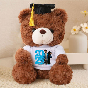 2025 Graduate, Gift For Graduation, Personalized Graduate Teddy Bear Shirt