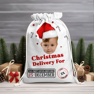 Christmas Delivery For Kid Bag Personalized Christmas String Bag