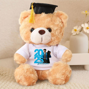 2025 Graduate, Gift For Graduation, Personalized Graduate Teddy Bear Shirt