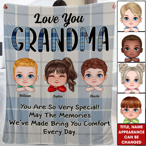 You Are So Very Special - Loving Gifts For Grandma, Grandmother, Mom - Personalized Fleece Blanket