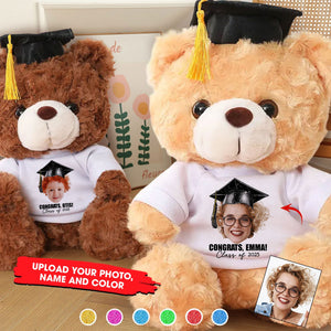 Class Of 2025 Graduate, Gift For Graduation, Personalized Graduate Teddy Bear Shirt