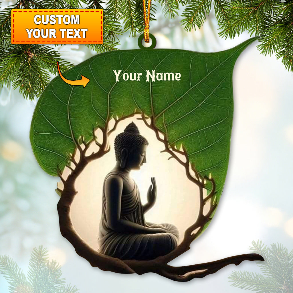 Custom Name Ornament, Buddha