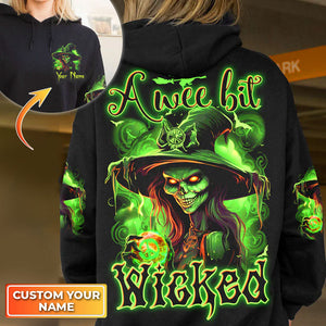 Customize Halloween Wicked Costume - Personalized Halloween 3D Shirt, Halloween Gift