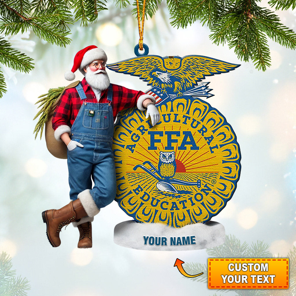 FFA Education Christmas Ornament, Personalized Ornament