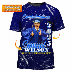 Unisex Shirt - Custom Text Shirt, Grad Shirt