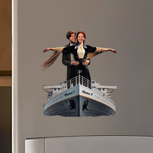 The Titanic Romance Fridge Magnet - Personalized Fridge Magnet