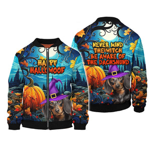 Happy Hallowoof - Never Mind The Witch Be Aware Of Pet - Personalized Halloween 3D Shirt, Halloween Gift