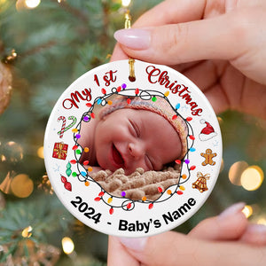 My First Christmas Ornament, Personalized Ornament