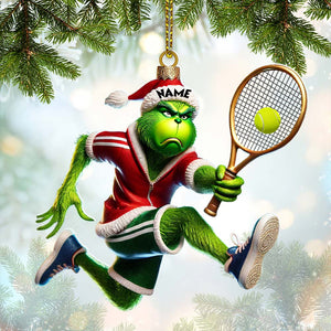 ELF Tennis Ornament, Personalized Ornament