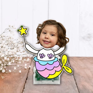 Custom Face Cute Cartoon Character Funny Gift For Kid Personalized Acrylic Wiggle Stand