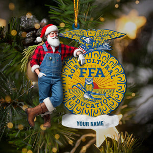 FFA Education Christmas Ornament, Personalized Ornament