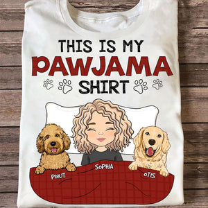 This My Pawjama Shirt - Custom Appearance And Name - Personalized Hoodie