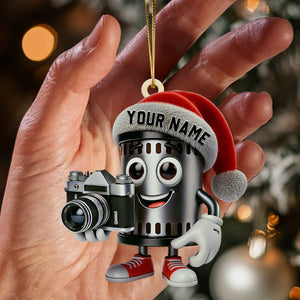 Photographer Christmas Home Decor Christmas Ornament, Personalized Ornament