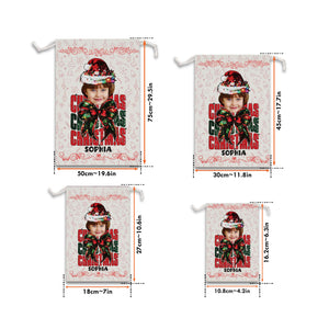 Christmas Kid Bag Personalized Christmas String Bag