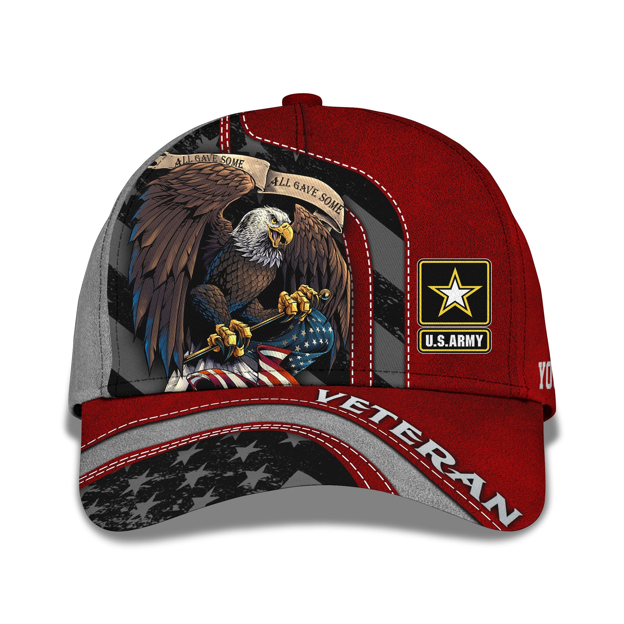 Personalized Cap, Customized United States Veteran Cap - Gift For Veteran