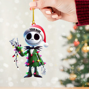 Christmas Ghost Home Decor Christmas Ornament, Personalized Ornament