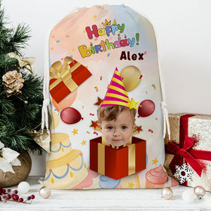 Birthday Gift Decor Bag Personalized Christmas String Bag