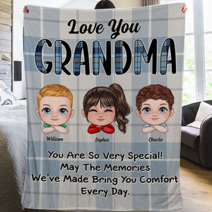 You Are So Very Special - Loving Gifts For Grandma, Grandmother, Mom - Personalized Fleece Blanket