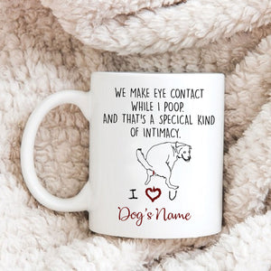 Personalized Cutie Puppy Photo Mug, Gift For Dog Lover