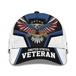 Personalized Cap, Customized United State Navy Cap - Gift For Veteran