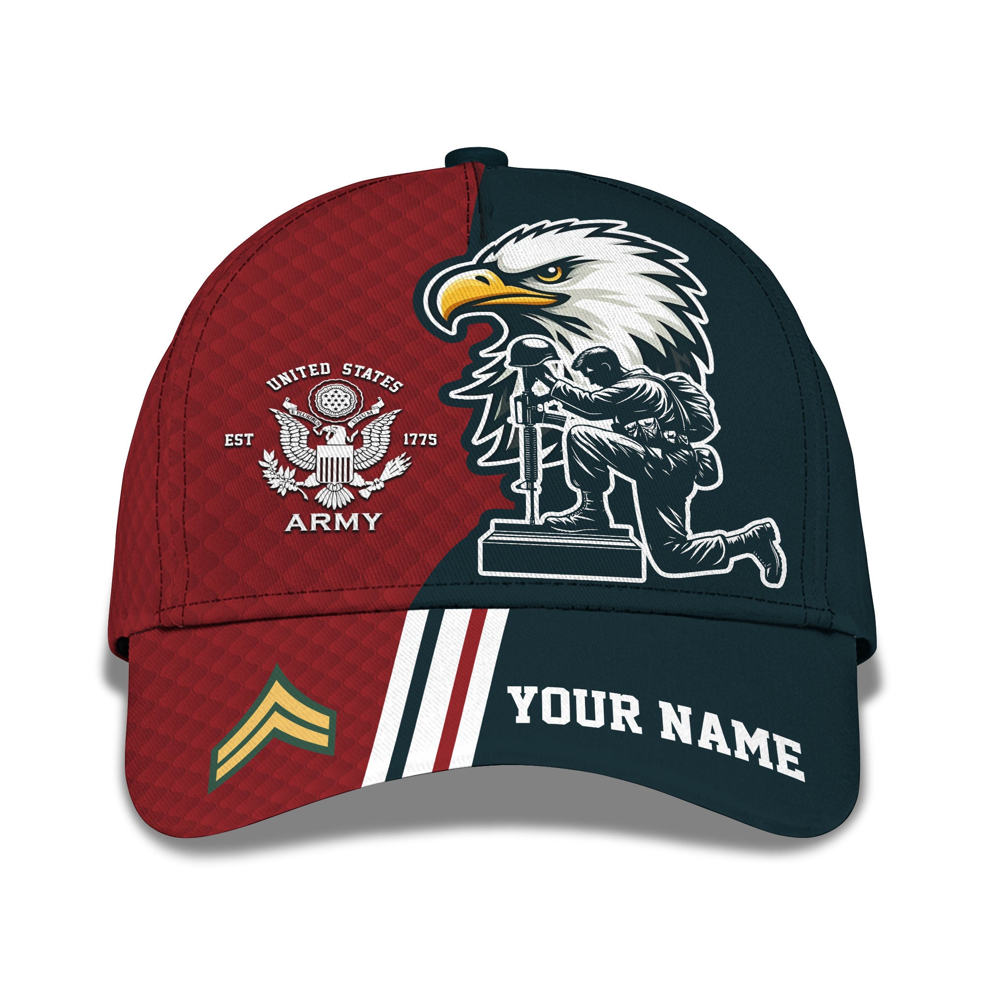 Personalized Cap, Customized United State Veteran Cap - Gift For Veteran