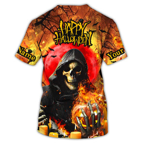 Happy Halloween - Custom Name - Personalized 3D Shirt, Halloween Gift